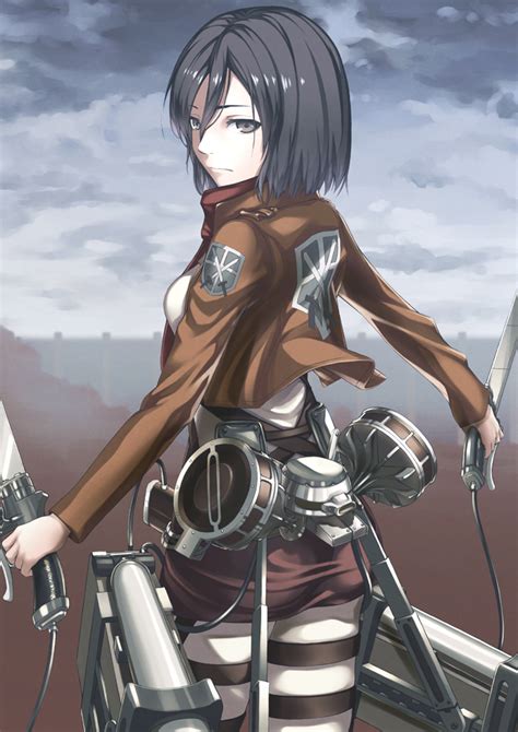 Mikasa Ackerman Shingeki No Kyojin Drawn By Hyp Danbooru
