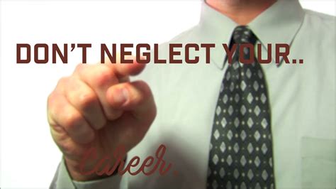 Don't Neglect Your Career - YouTube