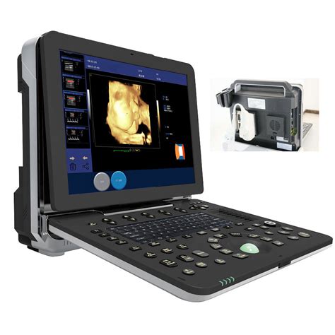 Laptop 4d Color Doppler Echocardiography Color Doppler Ultrasound