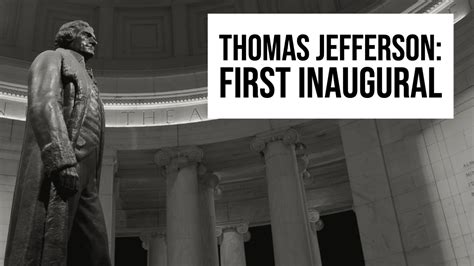 Thomas Jeffersons First Inaugural Address 13 “essential Principles