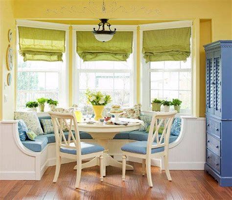 Place a sofa, chair or side table to mask too much bright light and you get the view without the extravagance on the inside.{1,2 and 3 from hgtv}. 17 best images about Kitchen/Bay Window Area on Pinterest ...