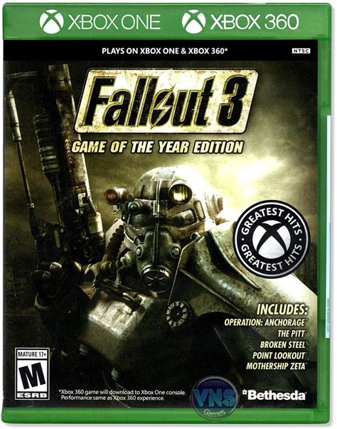 Fallout 3： Game Of The Year Edition Xbox 360 北米版 Uk Pc