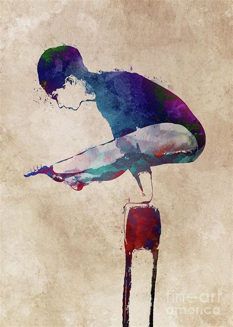 Gymnastics Digital Art By Justyna Jaszke Jbjart Fine Art America