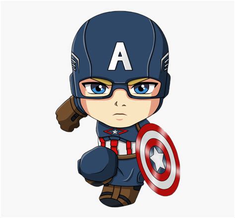 Capitan America Chibi Png Clipart Png Download Chibi Captain