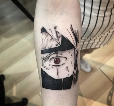 Kakashi Tattoo Tatuagens Especiais Tatuagem Do Naruto Tatuagens Legais
