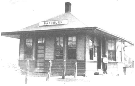 The Missouri And North Arkansas Depot At Pangburn About 1921