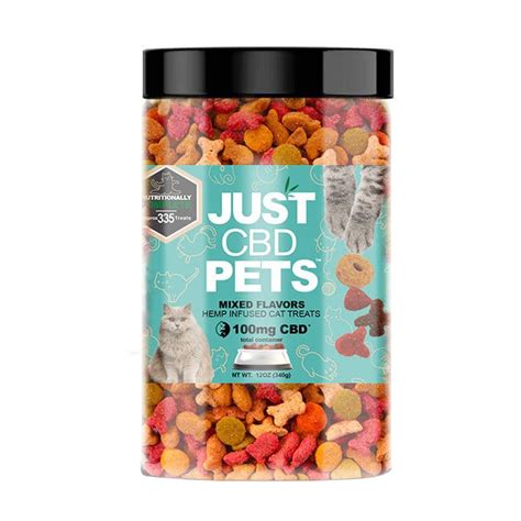 Just Cbd Cat Mixed Flavors Treat 100mg