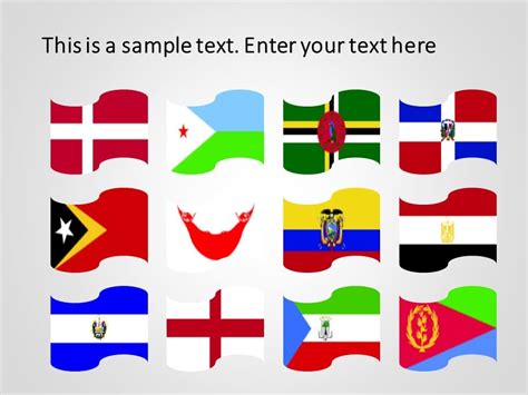 Editable Country Flags Templates For Powerpoint Slideuplift