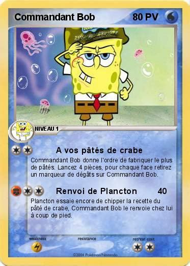 Pokémon Commandant Bob A Vos Pâtés De Crabe Ma Carte Pokémon