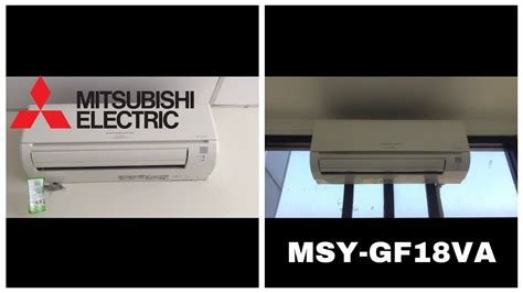 2 Mitsubishi Electric Inverter Air Conditioner Youtube