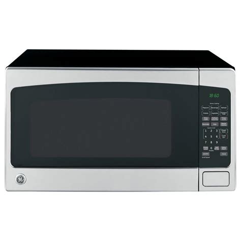 Dimensions (hxwxd) 10 3/4 in x 17 5/16 in x 12 3/4 in. GE JES2051SNSS 2.0 cu. ft. Countertop Microwave in ...