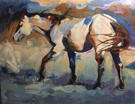 Now Or Never Buckskin Beauty Oil Painting By Debbie Grayson Lincoln