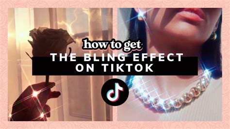 Note that the bling filter works best on videos with reflective objects and those that emit light. How to get the Bling Effect on a TIKTOK video | TIKTOK ...