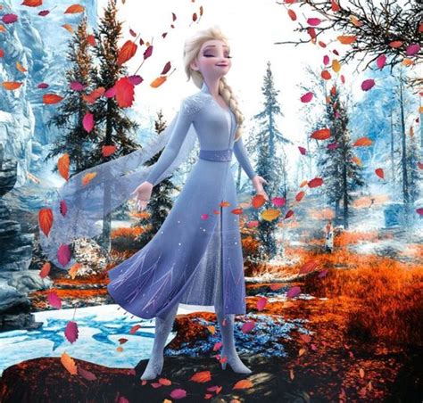 4 New Images From Frozen 2 Movie Elsa In White Dress And More