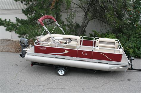 Factory Direct Pontoon Boats New 20 Ft Grand Island G Series 500 In