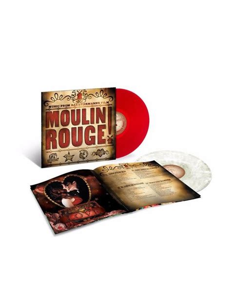 Ost Moulin Rouge Original Soundtrack 2lp Red And Clear Vinyl