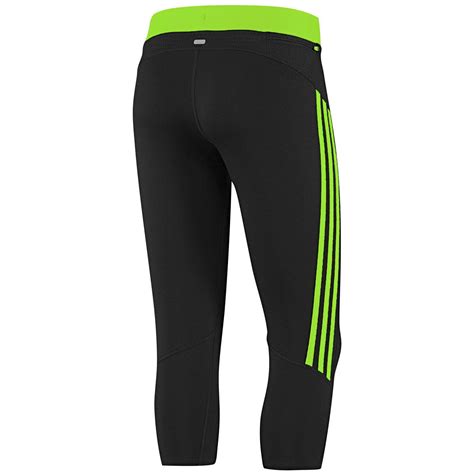 Adidas Mens Response 34 Tights Blackyellow