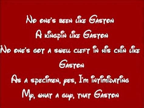 Beauty And The Beast Gaston Lyrics Vid O Dailymotion