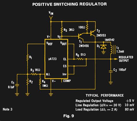 The Ua723 As A Switch Mode Regulator Hackaday