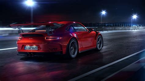 Porsche Gt3 Rs Cgi Rear Hd Cars 4k Wallpapers Images Backgrounds