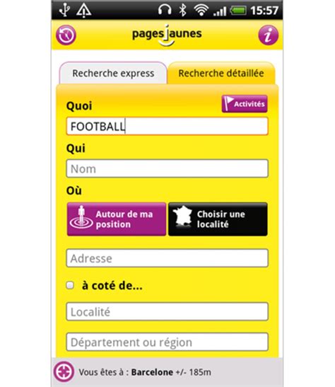 Pagesjaunes Recherche Locale Pour Android Télécharger