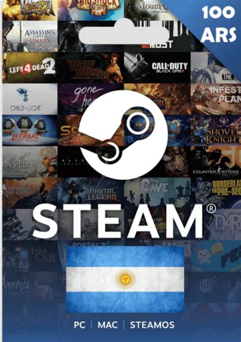 Maybe you would like to learn more about one of these? Buy STEAM WALLET GIFT CARD ARS 100 Argentina and download
