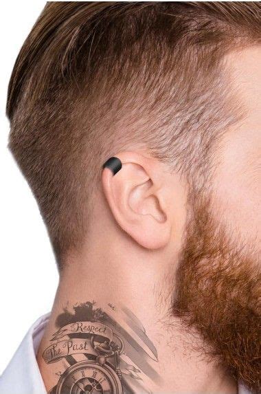 Black Ear Cuff Non Pierced Piercings For Men Guys Ear Piercings Ear Piercings Chart