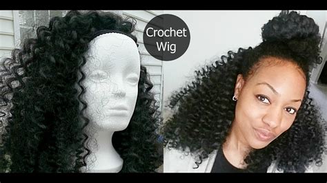 How To Make A Crochet Wig Youtube