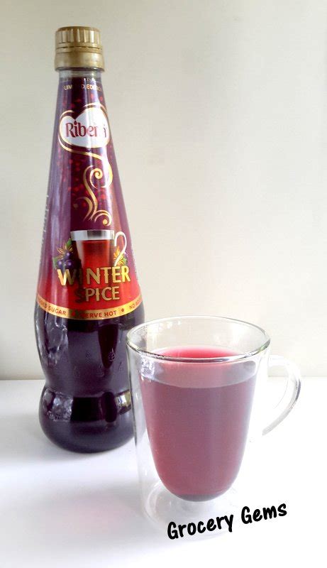 Grocery Gems Review Limited Edition Ribena Winter Spice