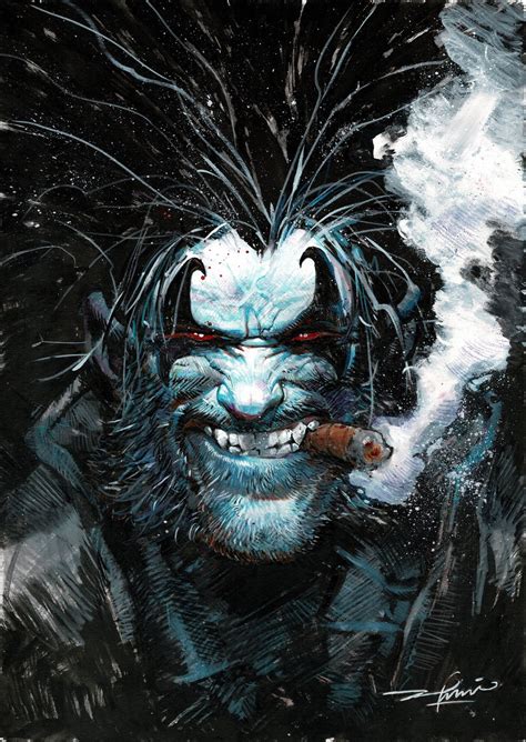 Lobo By Gerardo Zaffino Comic Art Dc Comics Art Dc Comics Artwork