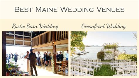Submission Successful Best Maine Wedding Venues