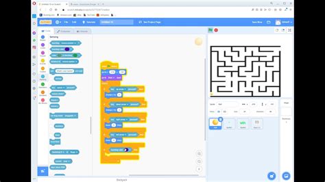 How To Make A Maze Game With Scratch Youtube