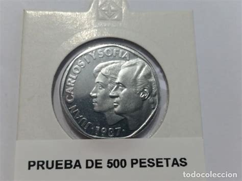 España Moneda 500 Pesetas 1987 Prueba Sc Comprar Medallas