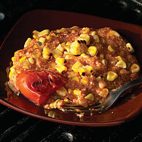 Does anyone have a recipe for cornbread that can be made with grits instead of cornmeal? Chili-Cheddar Grits with Grilled Corn and Tomatoes ...