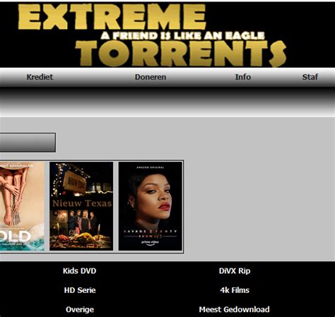 Extremetorrents Nederlandse Torrent Website