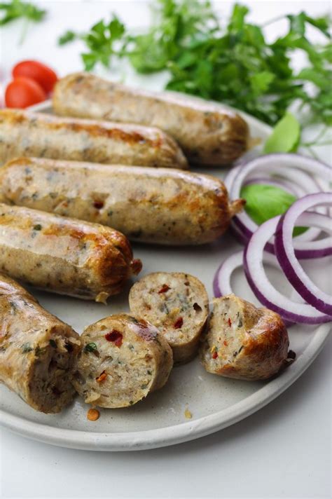 Italian Style Vegan Sausages A Veg Taste From A To Z Recipe Vegan