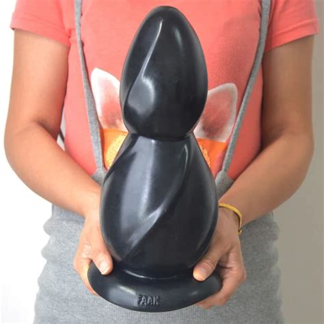 Faak Super Huge Anal Plug Suction Cup Large Butt Plug Vagina Orgasm Stuffed Anal Dildo Sex