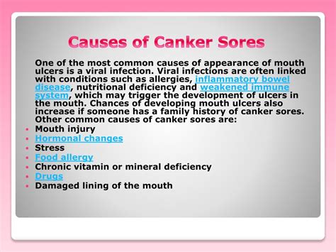 Ppt Canker Sore Causes Symptoms Diagnosis And Treatment Powerpoint