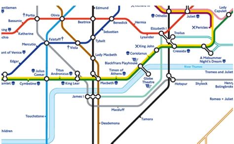 Anche La Metropolitana Di Londra Rende Omaggio A Shakespeare Panorama