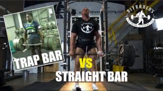 Trap Bar Deadlift Vs Straight Bar Deadlift Joe Knows 2 Youtube