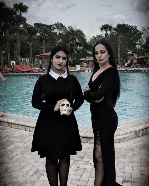 Make your own morticia addams costume from addams family/values, perfect for cosplay convention and halloween including dress, wig and makeup. DIY Morticia Addams Costume | Wednesday addams halloween costume, Morticia addams halloween ...