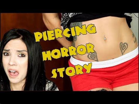 Piercing Horror Story My Navel Piercing Youtube