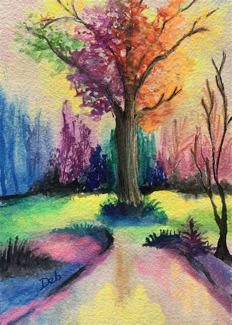 Live A Colorful Life X Watercolor In Painting Watercolor Art