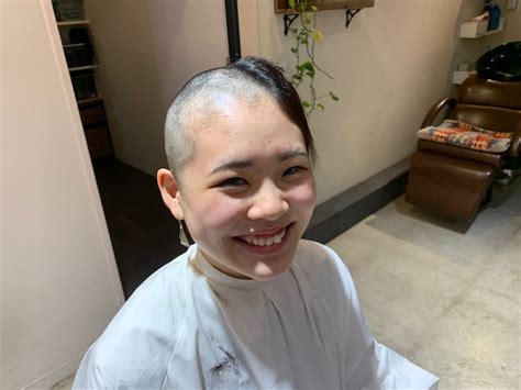 bald women nape balding shaving hair beauty hair cuts cutting hair styles