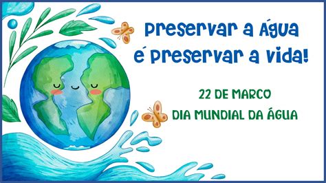 Painel Dia Mundial Da Água Educa Market