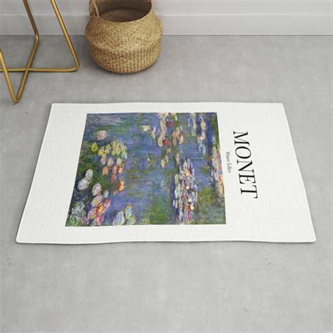 Monet Water Lilies Rug By Artily Society6
