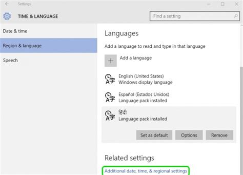 How To Add Remove And Change Language In Windows 10