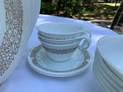 Corelle Woodland Brown Dishes Various Pieces Available Etsy