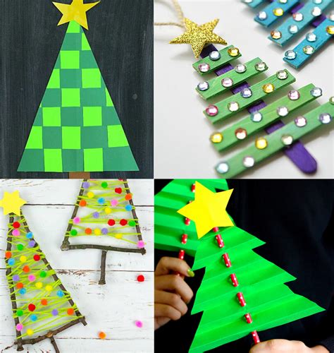 Christmas Tree Crafts For Kids Six Clever Sisters