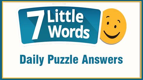 7 Little Words Answers Today June 2023 Daily Puzzles Solution List